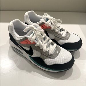 Nike Air Max Correlate 511417-136 Women's White/Green/Mango/Black Sneaker